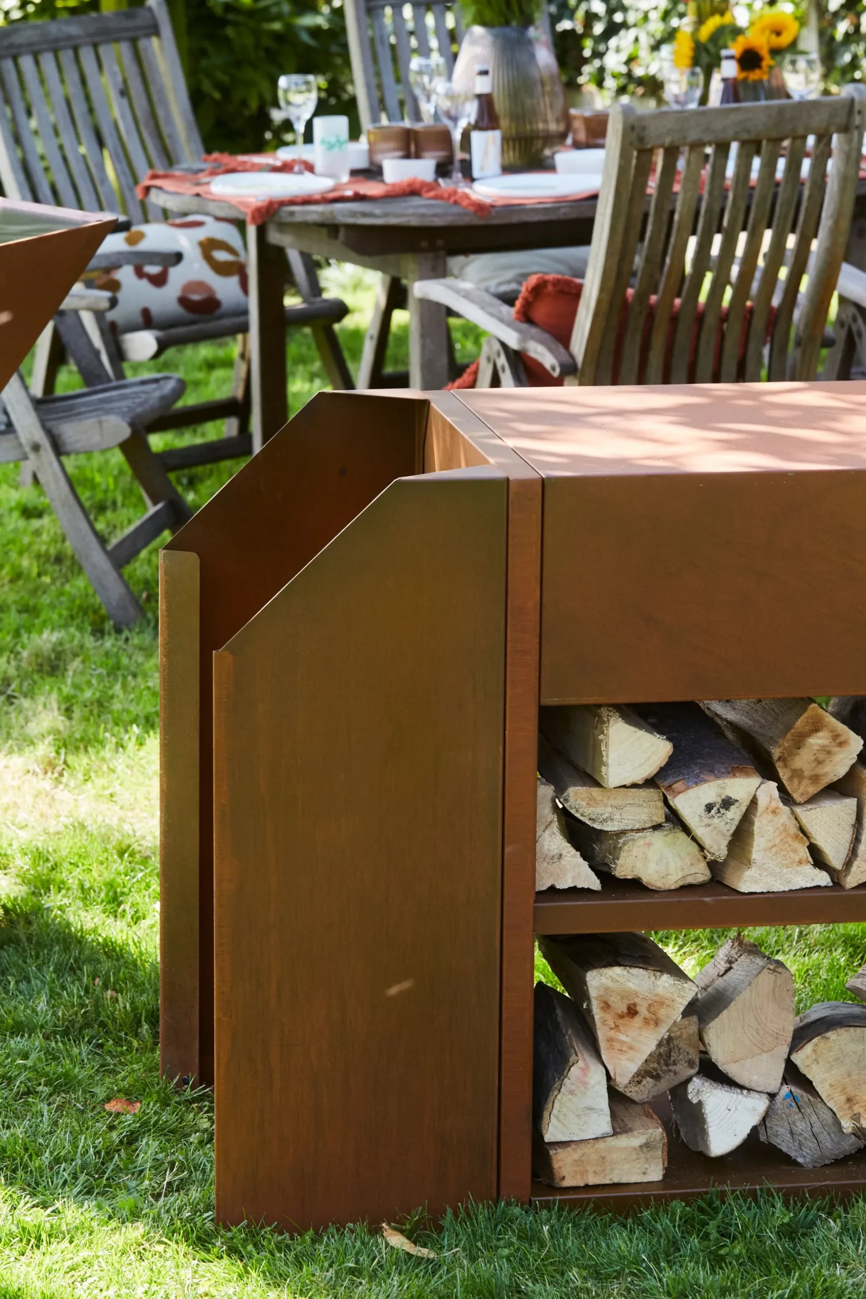 ohgreen Bbq|Adapter voor Nestor corten staal