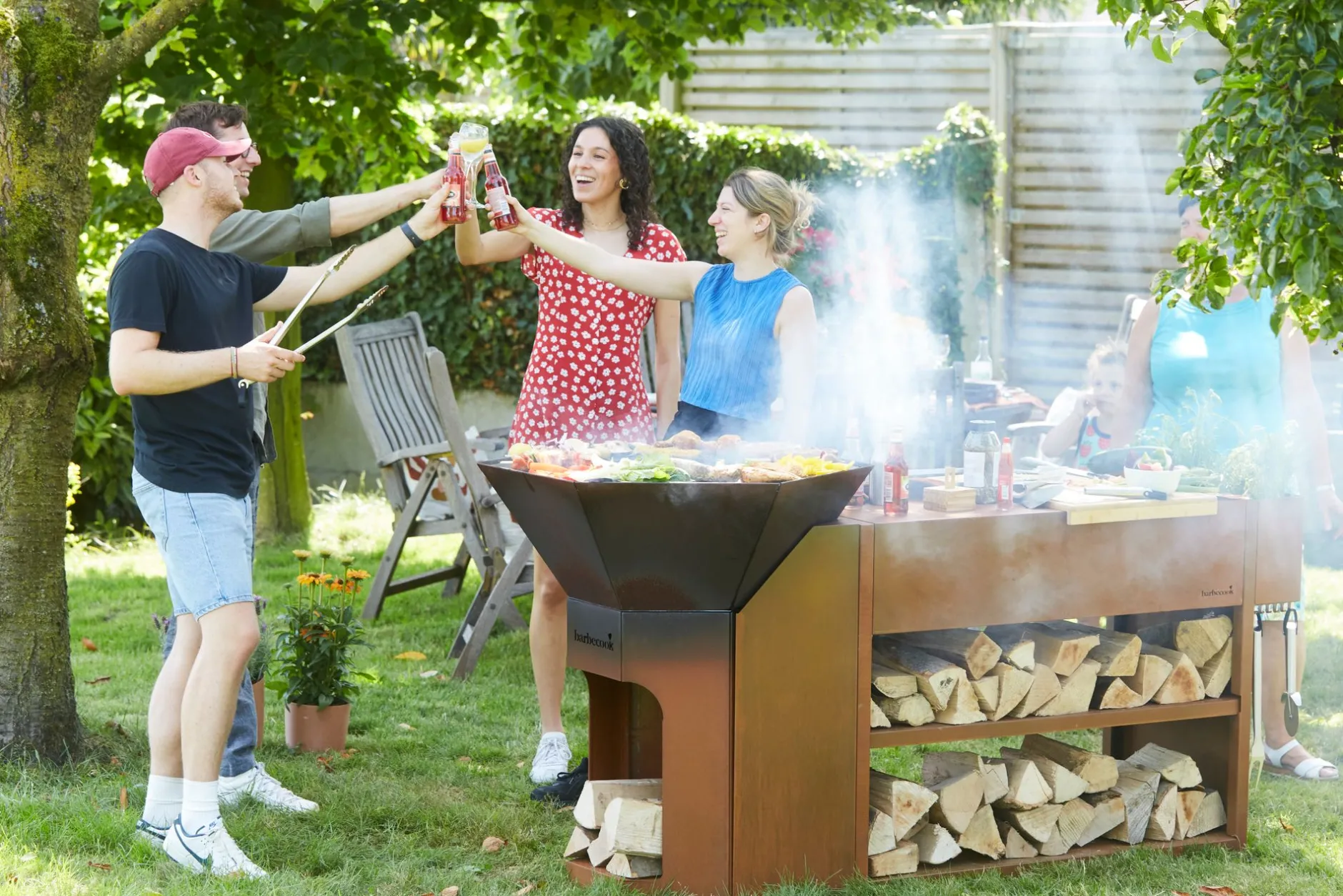 ohgreen Bbq|Adapter voor Nestor corten staal