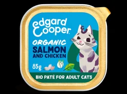 ohgreen Ecocheques|Kat Voeding|Adult paté bio zalm&kip 85g