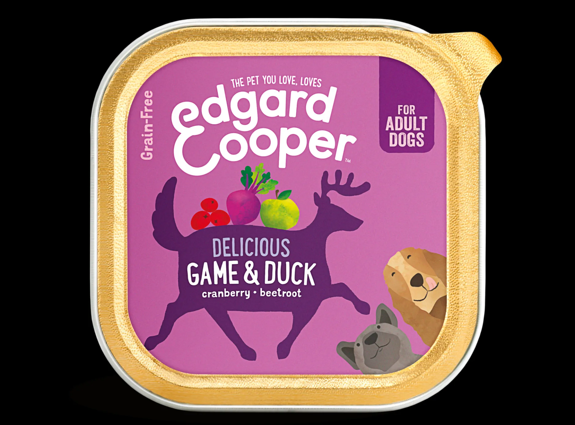 ohgreen Hond Voeding|Adult paté wild & eend 150g