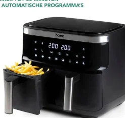 ohgreen Keukentoestellen|Airfryer double fry zone 2x4l