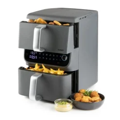 ohgreen Keukentoestellen|Airfryer double fry zone verticaal 3,5+6,5l