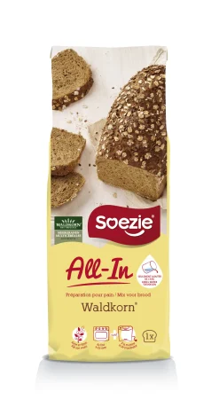 ohgreen Voeding|All-in-mix voor Waldkorn® Authentic bruin meergranenbrood