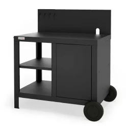 ohgreen Accessoires En Onderhoud|Allure Zwarte buffetkast (voor plancha's van 45 tot 75 cm)