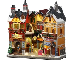 ohgreen Lemax Kerstdorpen|Alpine winter shops, b/o (4,5v)