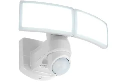 ohgreen Verlichting|Arc wandlamp security licht met sensor satijn wit led 13w