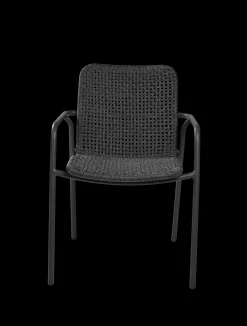 ohgreen Tuinmeubelen|Armstoel Aruba antracite