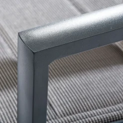 ohgreen Tuinmeubelen|Armstoel Modulo grijs antraciet