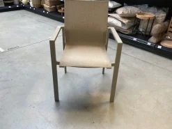 ohgreen Tuinmeubelen|Armstoel Norris zand/zand