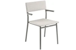 ohgreen Tuinmeubelen|Armstoel Oron Duo Galet Titane