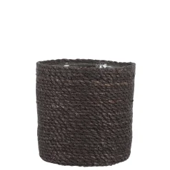 ohgreen Potten En Vazen|Atlantic mand grijs - h18xd18cm