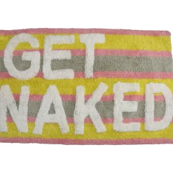 ohgreen Badkamer|Badmat "Get naked"