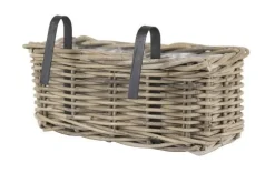 ohgreen Manden|Balkonbak Laura naturel 35cm