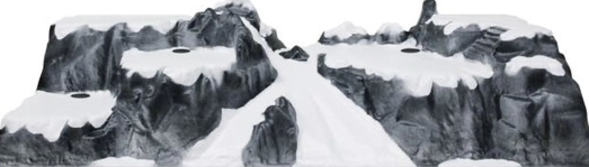 ohgreen Lemax Kerstdorpen|Basis kerstdorp skipiste 120x40cm