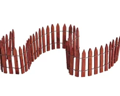 ohgreen Lemax Kerstdorpen|Bedraad houten hek