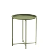 ohgreen Tuinmeubelen|Bijzettafel Nora olijfgroen