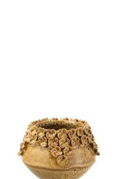 ohgreen Potten En Vazen|Bloemp bloem rond ker ok s (15.5x15.5x10cm)