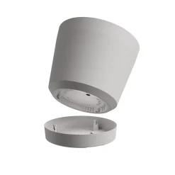 ohgreen Kunststof|Ecocheques|Bloempot Orione 24cm wolkwit