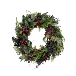 ohgreen Kerstkransen En Guirlandes Kunststof|Bodi krans d50cm