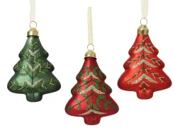 ohgreen Thema Classic|Kerstornamenten|Boom glas takken en glitters