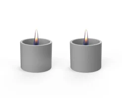 ohgreen Lantaarns Olielampen En Fakkels|Breeze 8 keramiek - set van 2 kaarsen