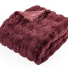 ohgreen Cosy Corner|Bubble konijnenbont throw - applebutter