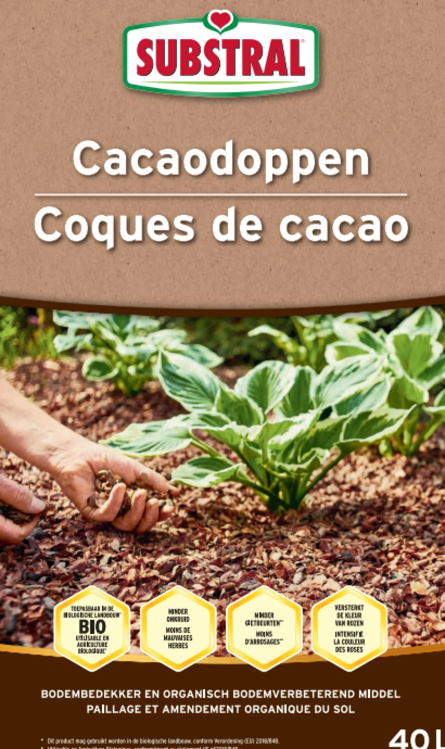 ohgreen Bodemverbetering|Ecocheques|Cacaodoppen 40l