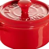 ohgreen Koken|Ceramic by Staub Cocotte , rond 10 cm - kers
