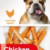 ohgreen Hond Voeding|Werelddierendag|Chick'n snack munchy milk stick 80gr