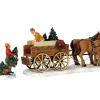 ohgreen Lemax Kerstdorpen|Christmas tree wagon, set of 2