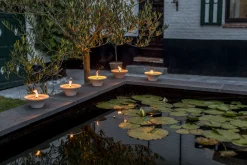 ohgreen Geuren|Citronellakaars in witte schaal - Summer Blossom