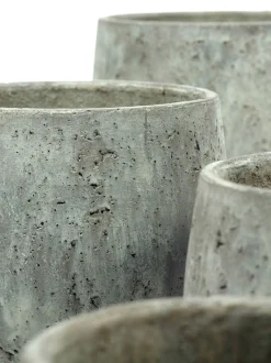 ohgreen Potten En Vazen|Clay Pot roots l17xb17x 15,5 grijs