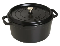 ohgreen Koken|Cocotte rond 28 cm zwart