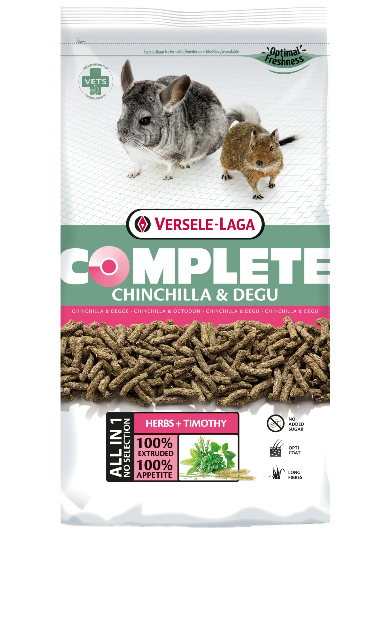 ohgreen Knaagdieren Voeding|Complete Chinchilla & Degu 1,75 kg