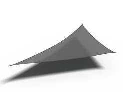 ohgreen Schaduwdoeken|Coolfit schaduwdoek driehoek 90°, 710x500x500cm, antraciet