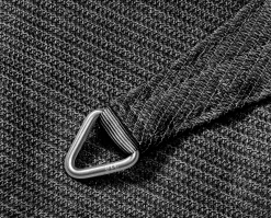 ohgreen Schaduwdoeken|Coolfit schaduwdoek driehoek, 360x360x360cm, antraciet