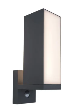 ohgreen Verlichting|Ecocheques|Cuba wandlamp met sensor donkergrijs led 14w