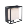 ohgreen Verlichting|Ecocheques|Curtis solar wandlamp donkergrijs led 3w
