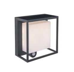 ohgreen Verlichting|Ecocheques|Curtis solar wandlamp donkergrijs led 3w