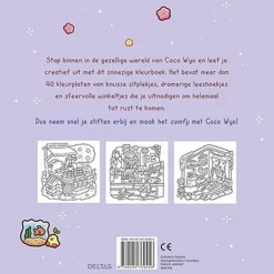 ohgreen Boeken|Cute & comfy kleurboek coco wyo