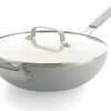 ohgreen Ecocheques|Koken|Dagelijkse kost pasta pan / wok met deksel 28cm