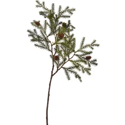 ohgreen Kerstdecoratie|Dennentak met kegel 65cm groen