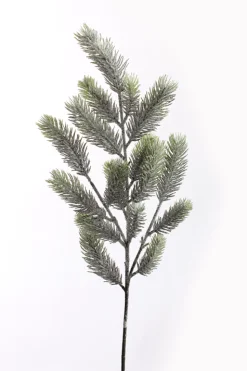 ohgreen Kerstdecoratie|Dennentak x17 met sneeuw 65cm groen