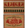 ohgreen Kerstdecoratie|Deurmat kokosvezel christmas