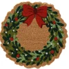 ohgreen Kerstdecoratie|Deurmat kokosvezel krans