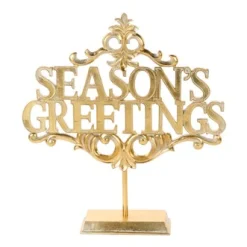 ohgreen Kerstdecoratie|Displaybord 'season's greetings'