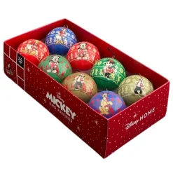ohgreen Kerstballen|Doos met 8 kerstballen mickey