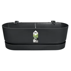 ohgreen Kunststof|Ecocheques|EASY BALCONY 52CM LIVING BLACK