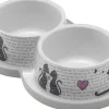 ohgreen Eet-En Drinkpotten|Eetpot dupl cats in love 2x350ml
