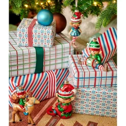 ohgreen Thema Holiday|Kerstornamenten|Elf glas met muts